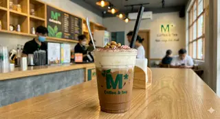 Hình ảnh cafe sữa muối
