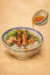 Hình ảnh Bún Xiên Heo/Gà