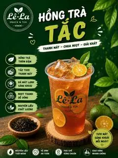 Hình ảnh Hồng trà tắc