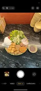Hình ảnh Mẹt Thập Cẩm+ 1 Ly Trà đá
