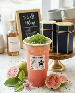 Hình ảnh Trà Ổi Hồng