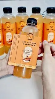 Hình ảnh Kombucha Cam quế - Cinnamon Orange | 500ml