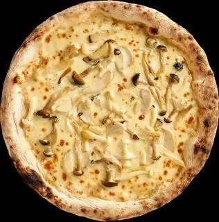 Hình ảnh 4 loại nấm - four mushrooms pizza