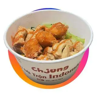 Hình ảnh Mì trộn indomie cá viên - hải sản mayo - mực viên xoắn