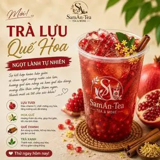 Hình ảnh Trà lựu quế hoa