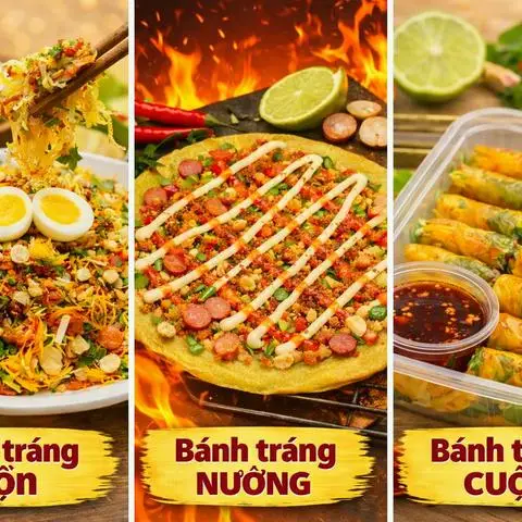 Hình ảnh Combo tam ca bánh tráng