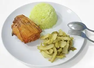 Hình ảnh Cơm má đùi xối mỡ
