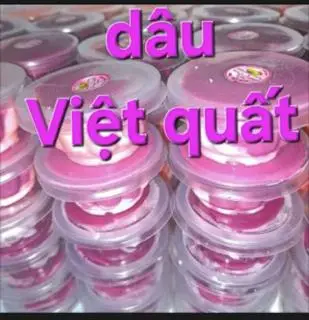 Hình ảnh kem sữa tươi vị Việt quất mix dâu 