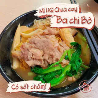 Hình ảnh Mì Hàn Quốc Chua Cay Bò ba chỉ
