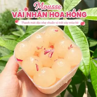 Hình ảnh Bánh vải nhãn hoa hồng