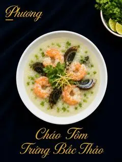 Hình ảnh CHÁO TÔM TRỨNG BẮC THẢO