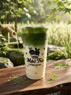 Hình ảnh Trà sữa gạo matcha