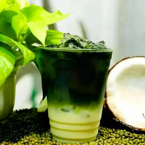 Hình ảnh Rau má đậu xanh Ly Lớn