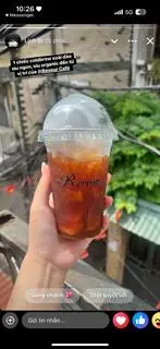 Hình ảnh Cold Brew Xoài Đào Nhiệt Đới