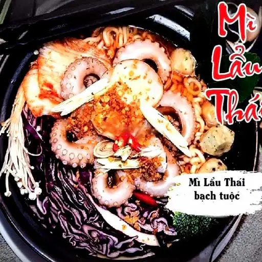 Hình ảnh Mì Lẩu thái bạch tuộc