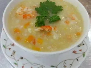 Hình ảnh cháo tôm