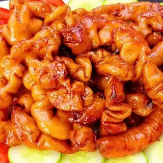 Hình ảnh cơm chiên lòng khìa nước dừa