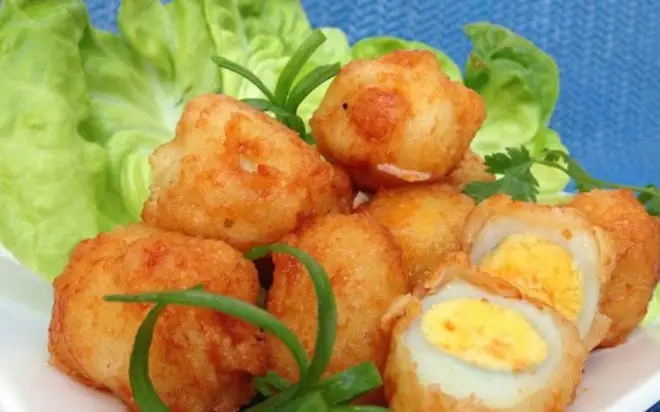 Hình ảnh Trứng Cút Chiên x5 