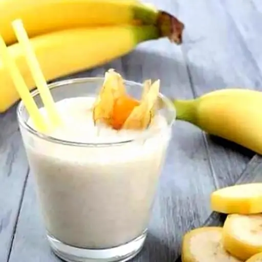 Hình ảnh Sinh tố chuối sữa chua