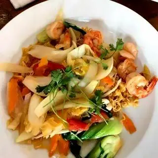 Hình ảnh Sauteed Noodles With Prawns