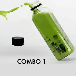 Hình ảnh Hủ tiếu thịt tóp mỡ - trà sữa matcha thạch