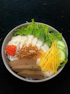 Hình ảnh Bún Mắm Nêm Thịt Luộc - Chả Bò