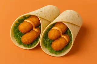 Hình ảnh Tacos tôm xù Bonjour