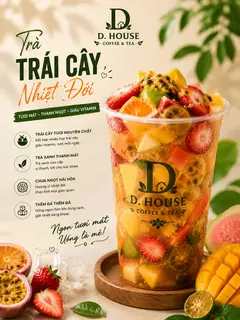 Hình ảnh Trà Trái Cây Nhiệt Đới