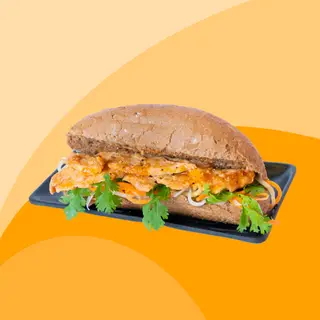 Hình ảnh Bánh mì Snap gà chua ngọt