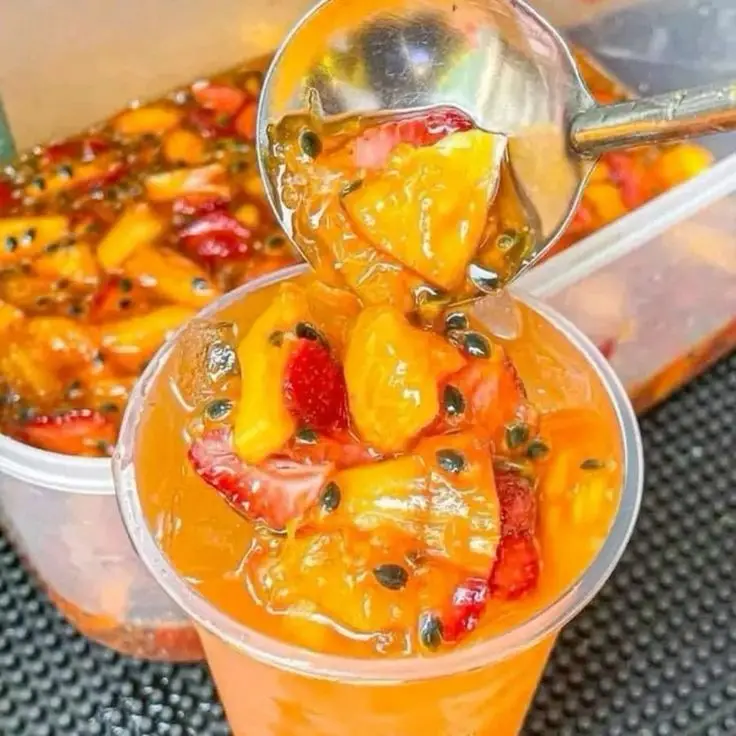 Hình ảnh Trà Trái Cây Nhiệt Đới 1 Lít 