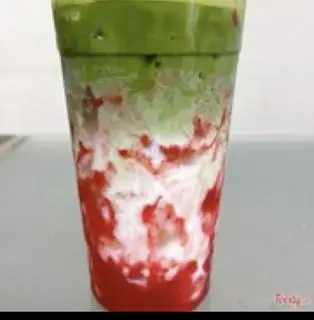 Hình ảnh Matcha Latte Dâu