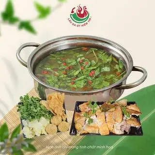 Hình ảnh Lẩu Gà Ớt Hiểm - Gà Ta Thả Vườn nửa con (Gà chiên)
