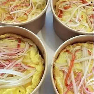 Hình ảnh cơm chiên phủ trứng thanh cua