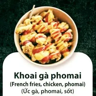 Hình ảnh Khoai gà phomai