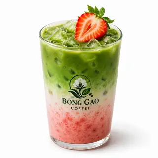 Hình ảnh Strawberry Matcha Latte