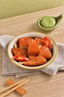 Hình ảnh [NHỎ] Cá Hồi Nauy Ngâm Tương