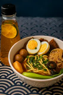 Hình ảnh Combo mì bò hầm đặc biệt + trà tắc