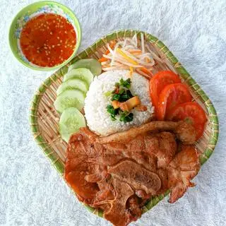 Hình ảnh Cơm sườn truyền thống 
