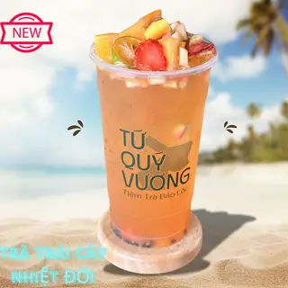 Hình ảnh Trà Trái Cây Nhiệt Đới Mát Lạnh Tứ Quý Vương