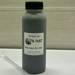 Hình ảnh Sữa đậu đen mix óc chó