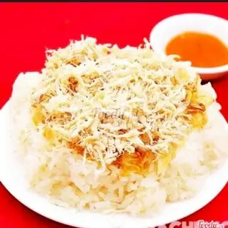 Hình ảnh Xôi Chà Bông Gà + Hành Phi
