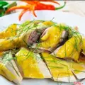 Hình ảnh Gà Hấp Lá Chanh 1/2 con
