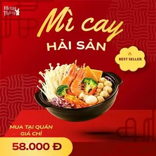 Hình ảnh Mì cay hải sản