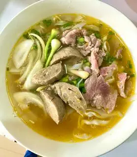 Hình ảnh PHỞ TÁI + BÒ VIÊN
