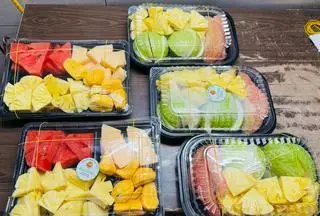 Hình ảnh Khay mix Bưởi - Ổi- Dứa