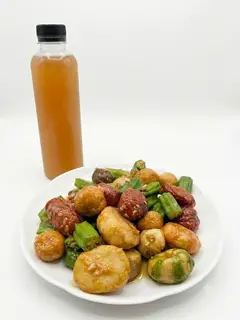 Hình ảnh Combo lộn xộn nhỏ, hồng trà tắc