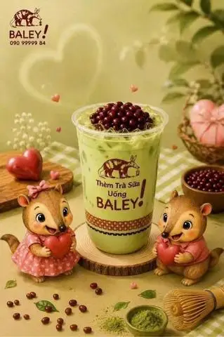 Hình ảnh matcha đậu đỏ