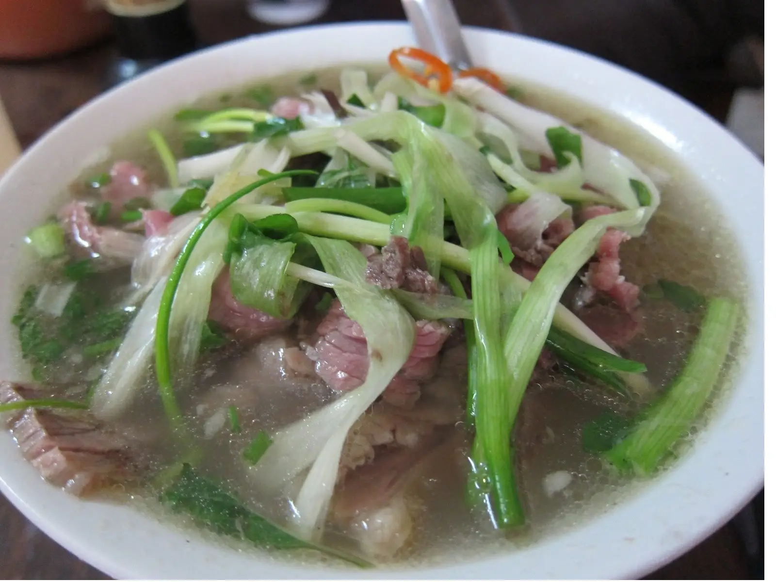 Hình ảnh Bún bò mọc