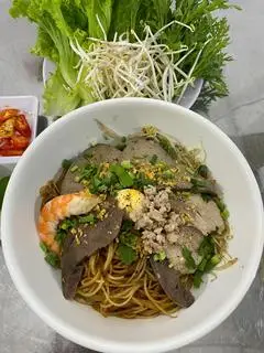 Hình ảnh Hủ Tiếu Mì Tươi- Khô  - Sốt Khô Đặc Biệt ( Tô Thường) 