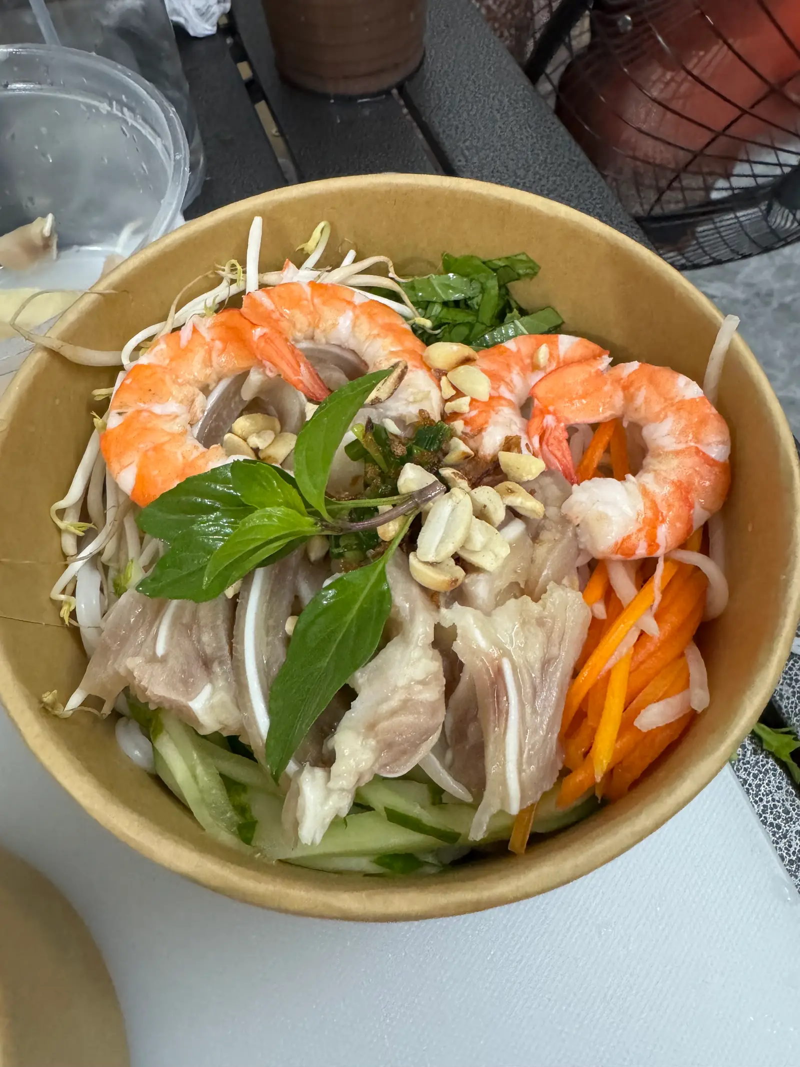 Hình ảnh Bún tôm tai heo